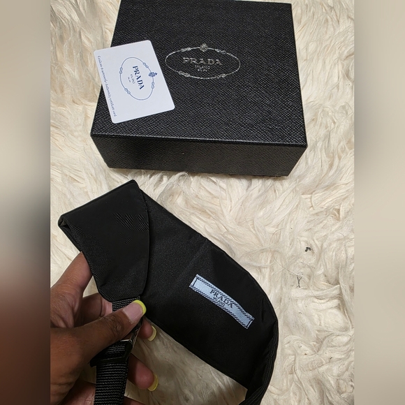 Prada Black Satin Hairband - Picture 3 of 3